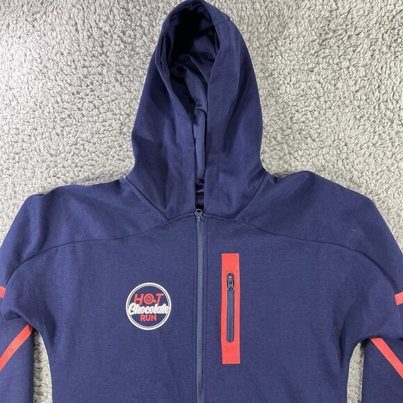 Ventures Endurance Hoodie Men's Small Jacket Hooded Hot Chocolate Run Full Zip - Picture 3 of 9